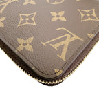 Louis Vuitton Monogram Zippy Long Wallet Zip Around — view 7