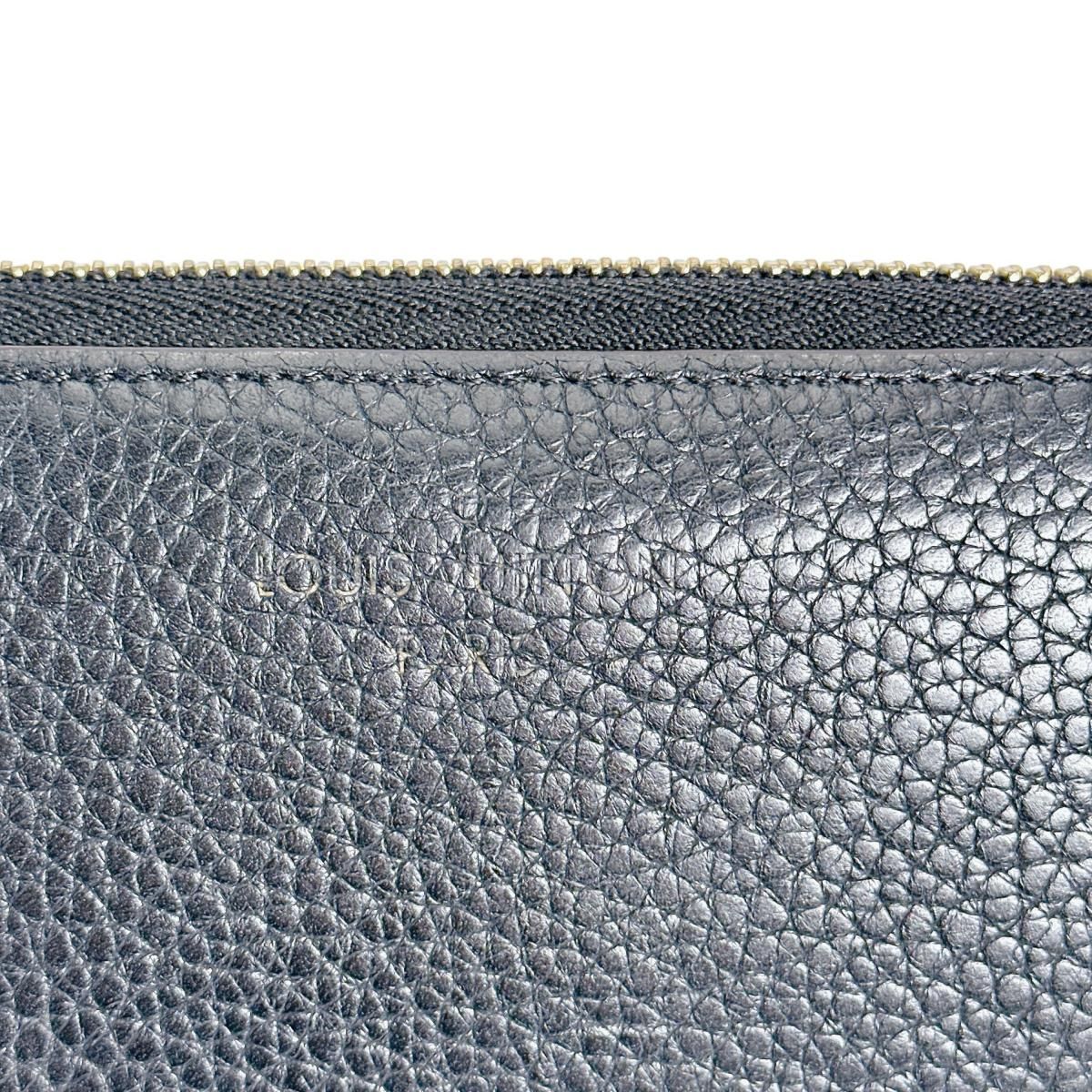 Louis Vuitton Taurillon Portefeuille Comet L-shaped Zipper Long Wallet — view 9