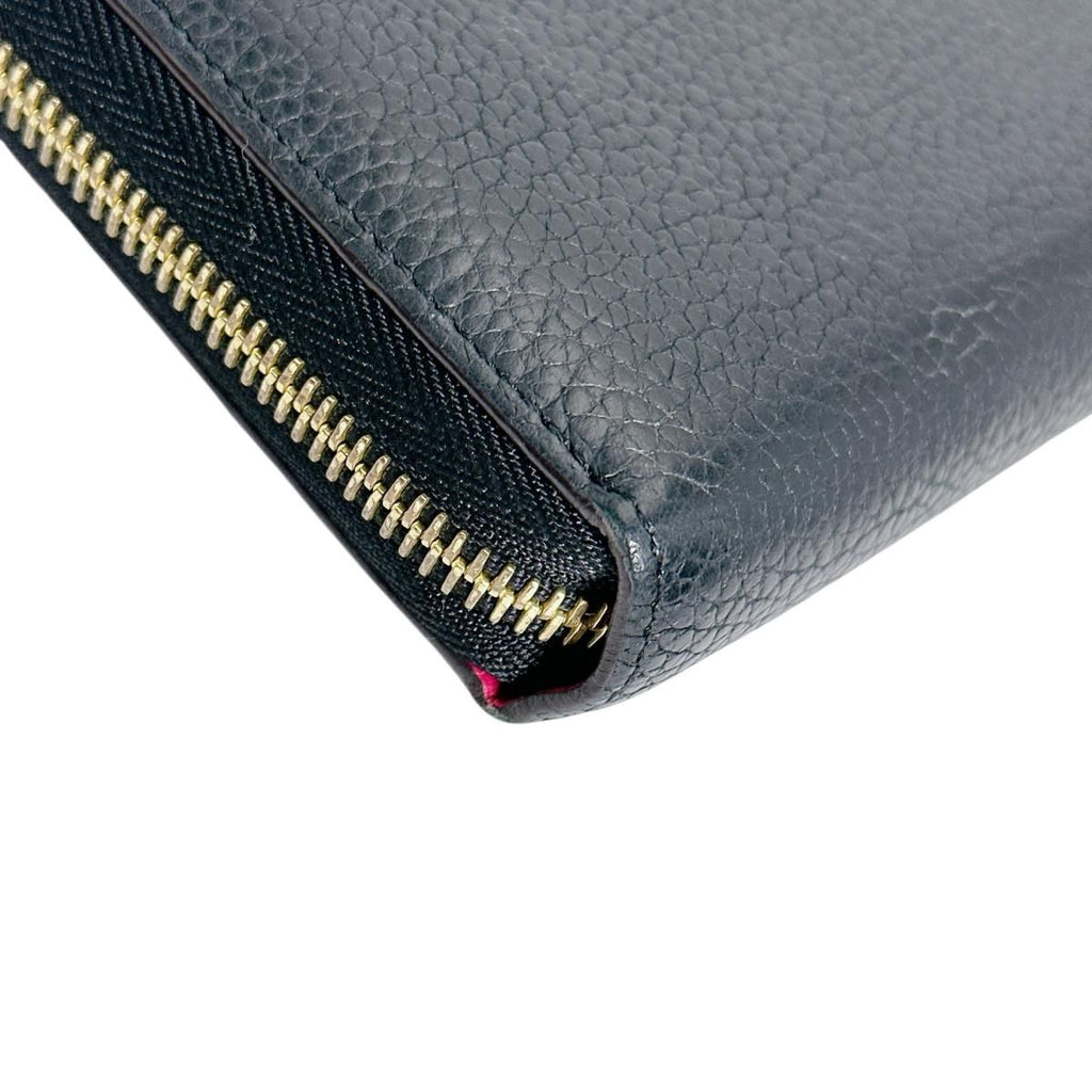 Louis Vuitton Taurillon Portefeuille Comet L-shaped Zipper Long Wallet — view 5