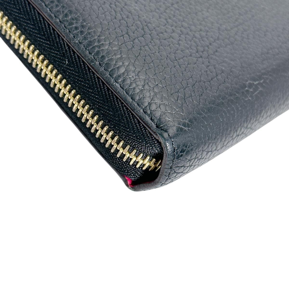 Louis Vuitton Taurillon Portefeuille Comet L-shaped Zipper Long Wallet — view 5