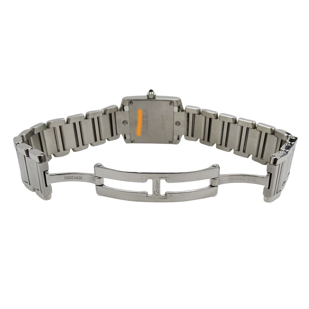 Cartier Watch Tank Francaise SM Asia Limited Quartz QZ Stainless — view 4