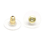 Chanel Heart Earrings CC Logo Rhinestone Gold Pink — view 4