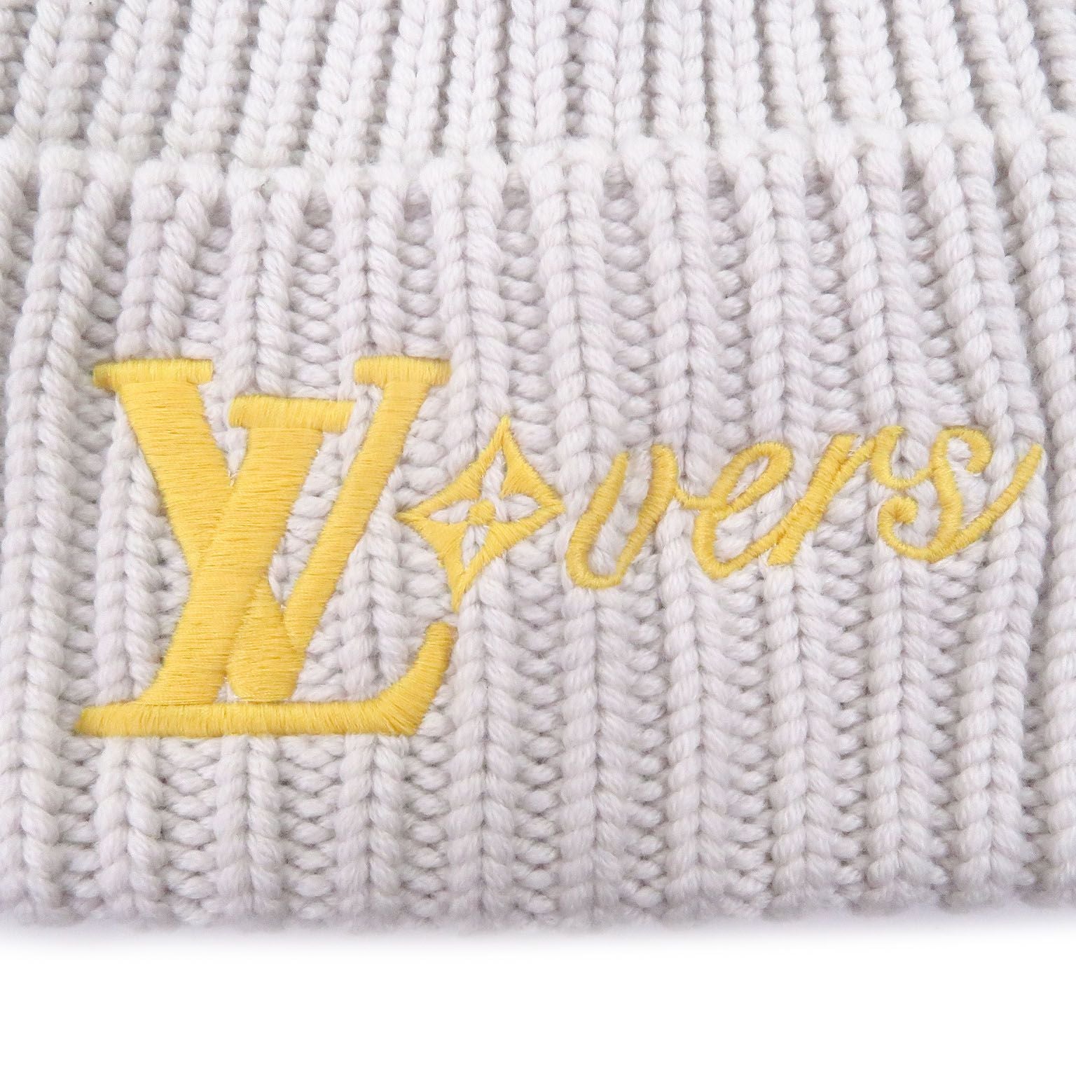 Louis Vuitton Beanie LV Birds Logo Embroidery Knit Cap — view 5
