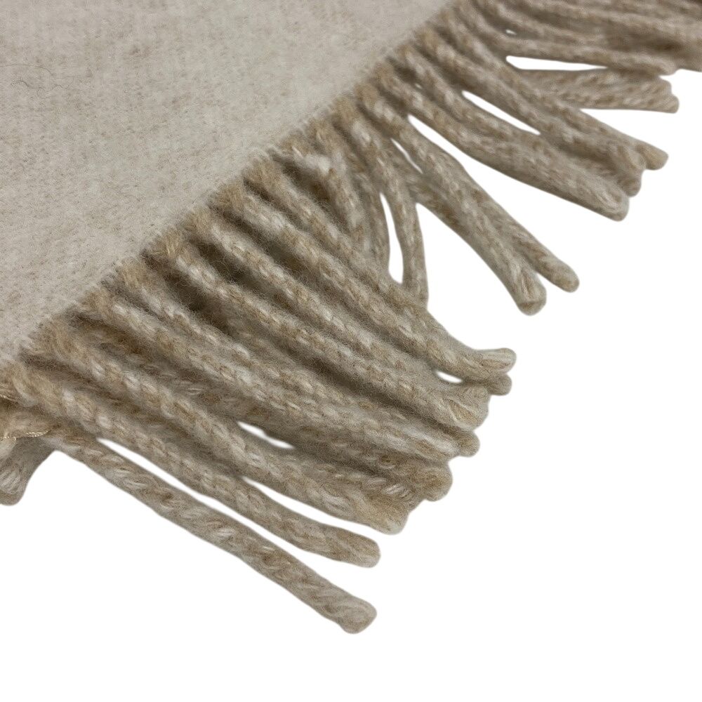 Loewe Muffler White Scarf — view 3