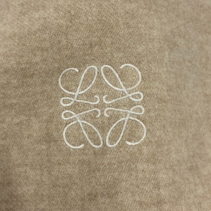 Loewe Muffler White Scarf — view 8
