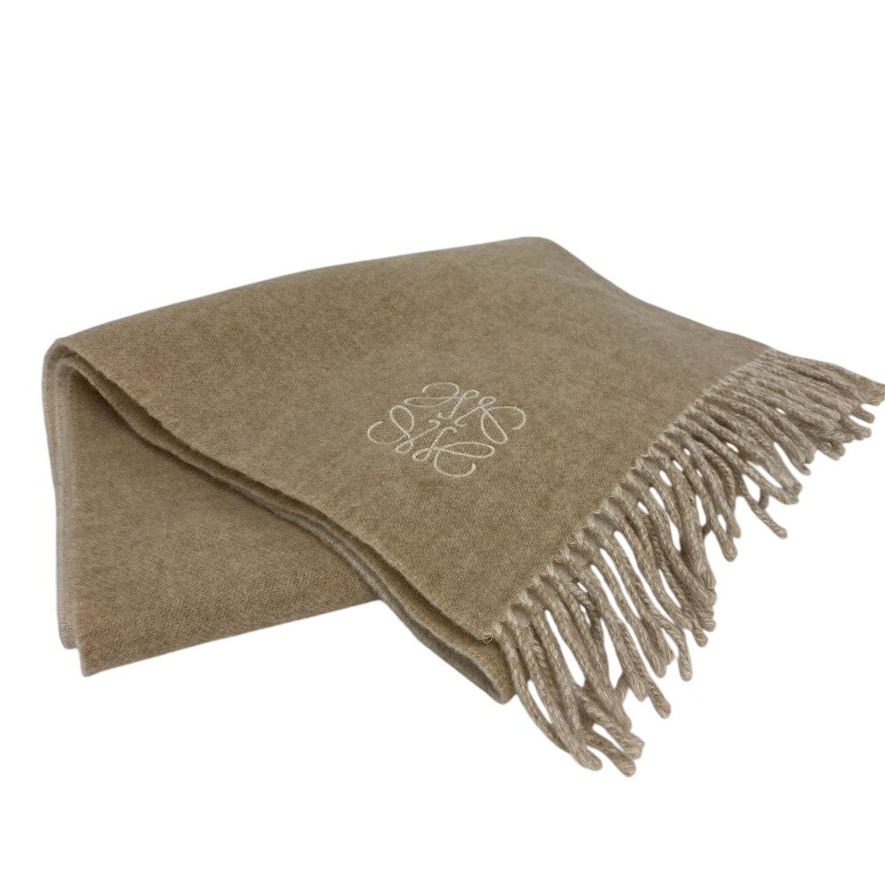 Loewe Muffler White Scarf — view 6