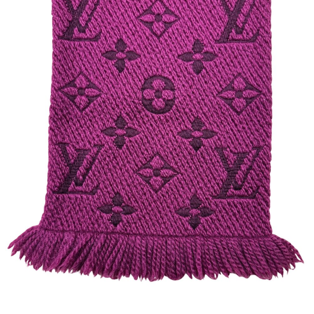 Louis Vuitton Scarf Wool Purple — view 3