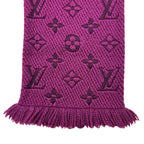 Louis Vuitton Scarf Wool Purple — view 3