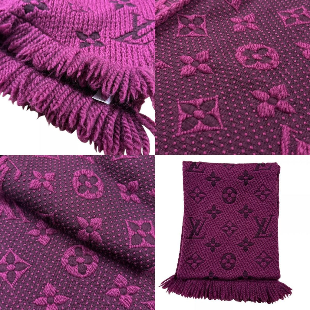 Louis Vuitton Scarf Wool Purple — view 8