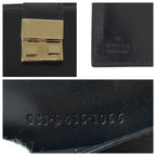 Gucci Black Silver Leather 031 Notebook Cover — view 5