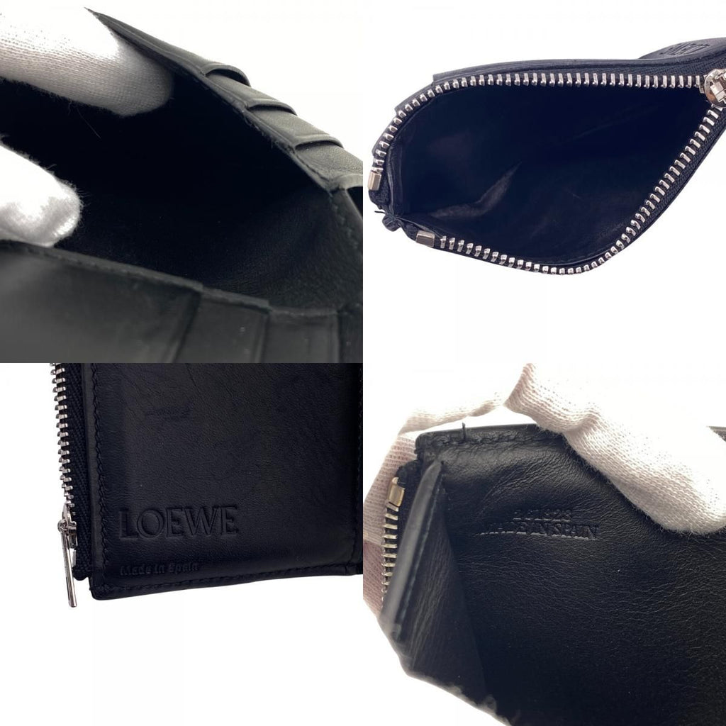 Loewe Trifold Wallet Leather Linen — view 8