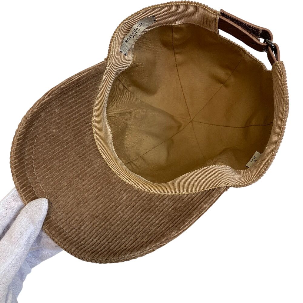 Bottega Veneta Corduroy Cap Beige — view 7