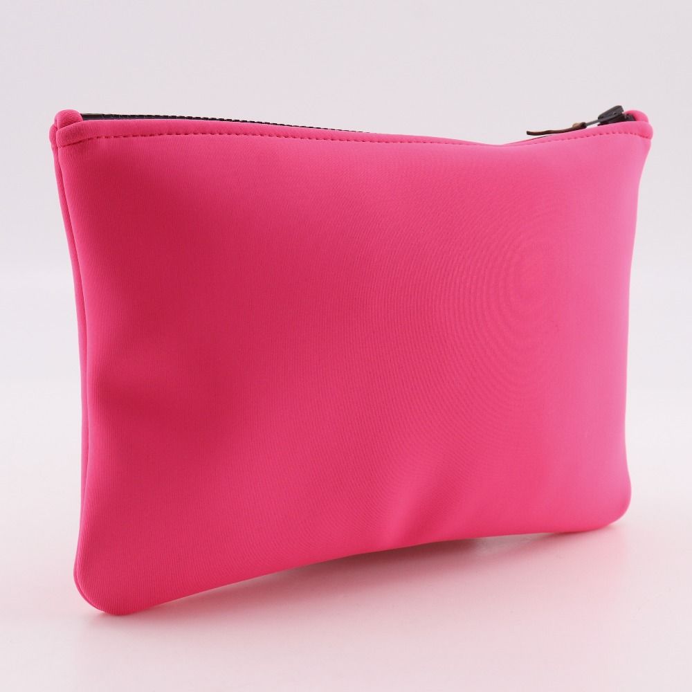 Hermes Neobain MM Polyurethane Pink Pouch — view 3