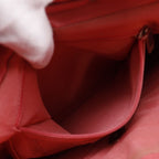 Chanel Chevron Stitch Chain Backpack Lambskin Pink — view 7
