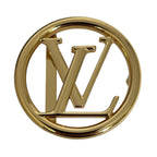Louis Vuitton Monogram Belt LV Circle Reversible 30 75 Waist Epi LV Gold Width — view 8