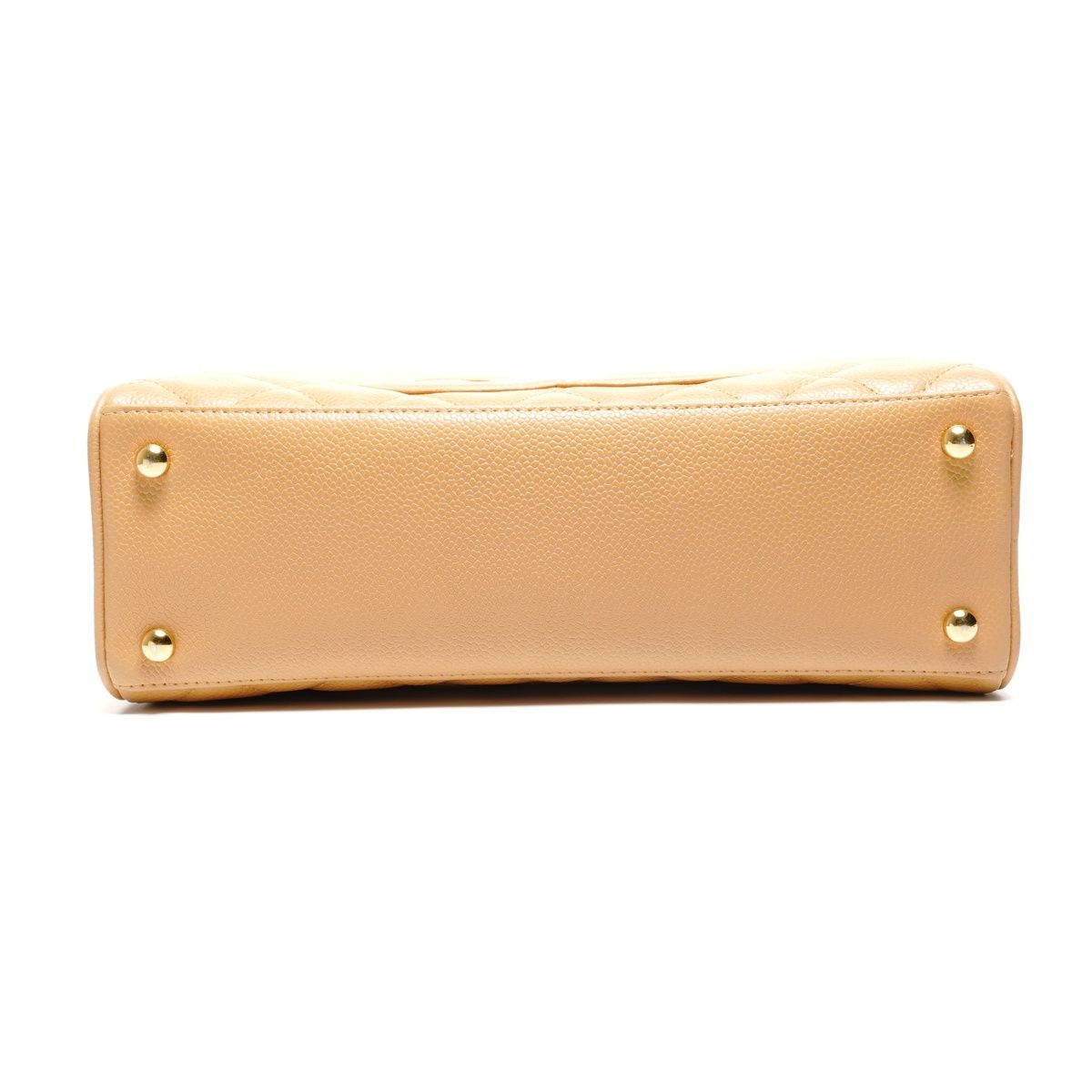 Chanel Handbag CC Logo Caviar Leather Mini — view 7