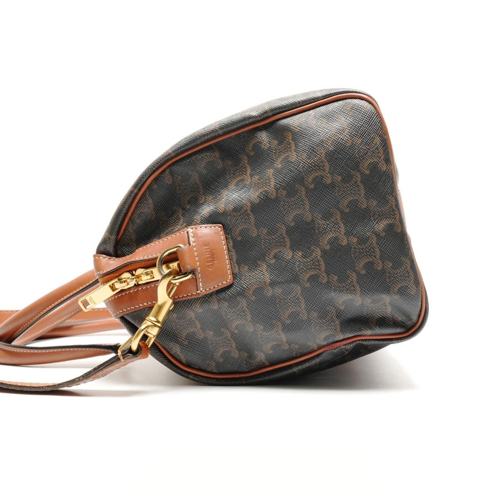 Celine Boston Bag Macadam Trinoff Logo — view 3