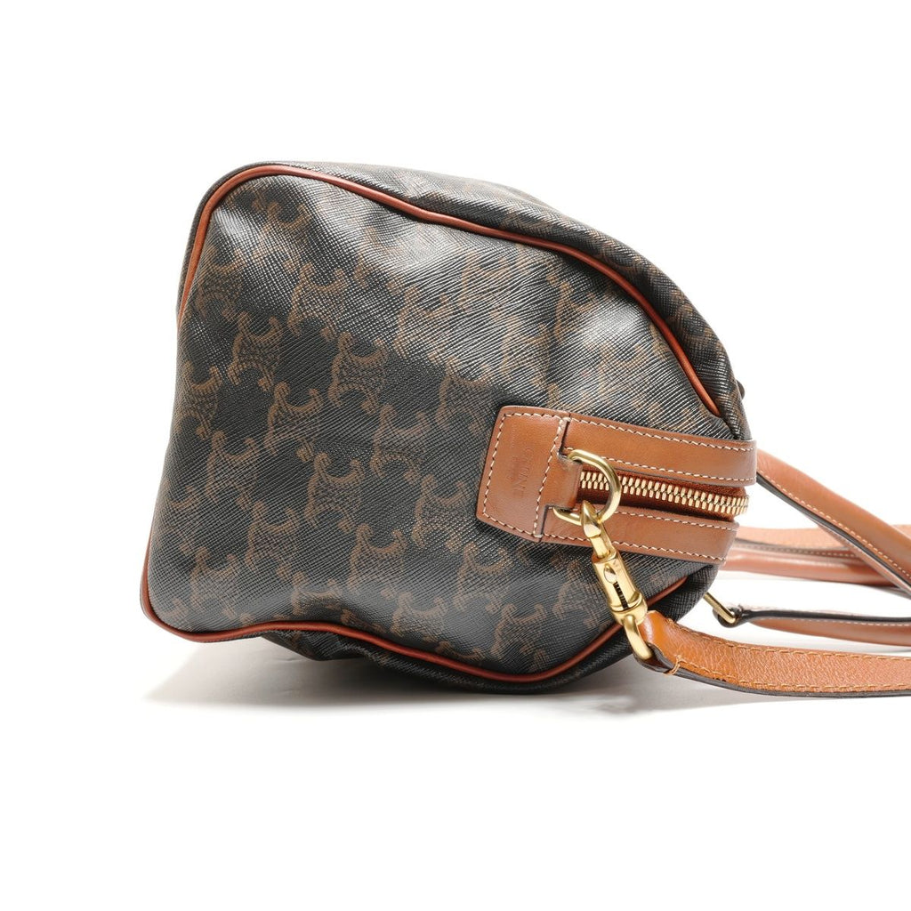 Celine Boston Bag Macadam Trinoff Logo — view 4