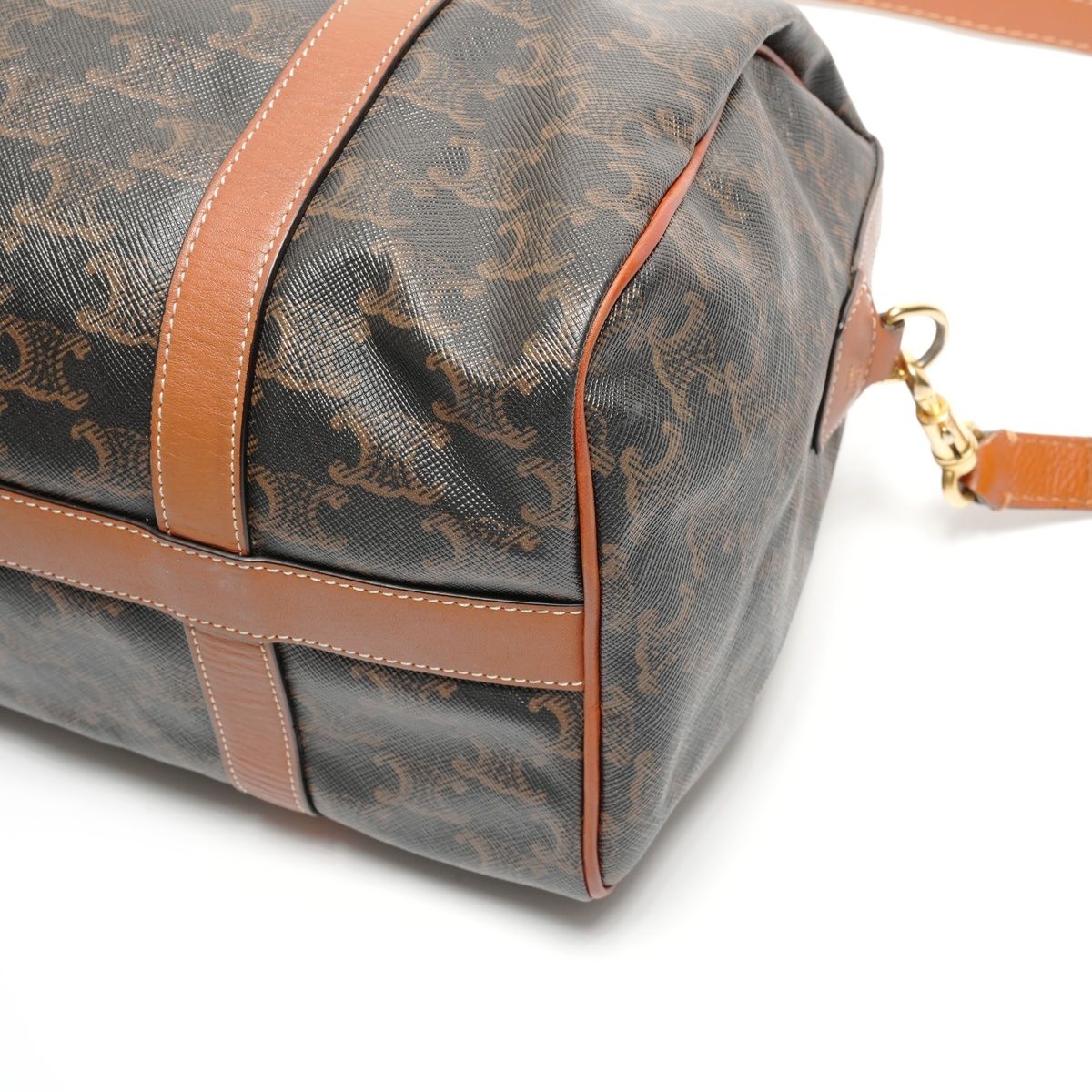 Celine Boston Bag Macadam Trinoff Logo — view 6