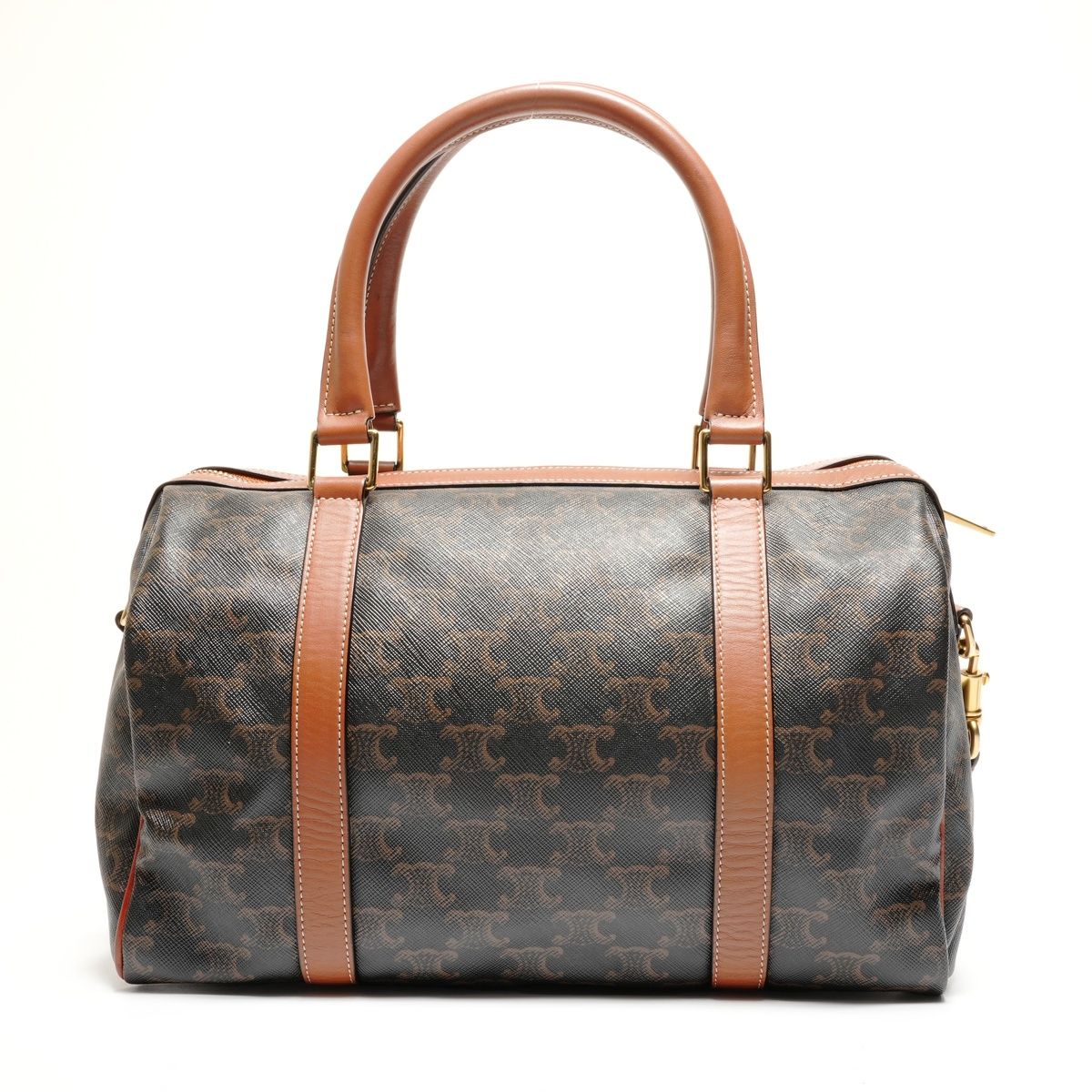 Celine Boston Bag Macadam Trinoff Logo — view 2