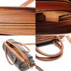 Celine Boston Bag Macadam Trinoff Logo — view 9