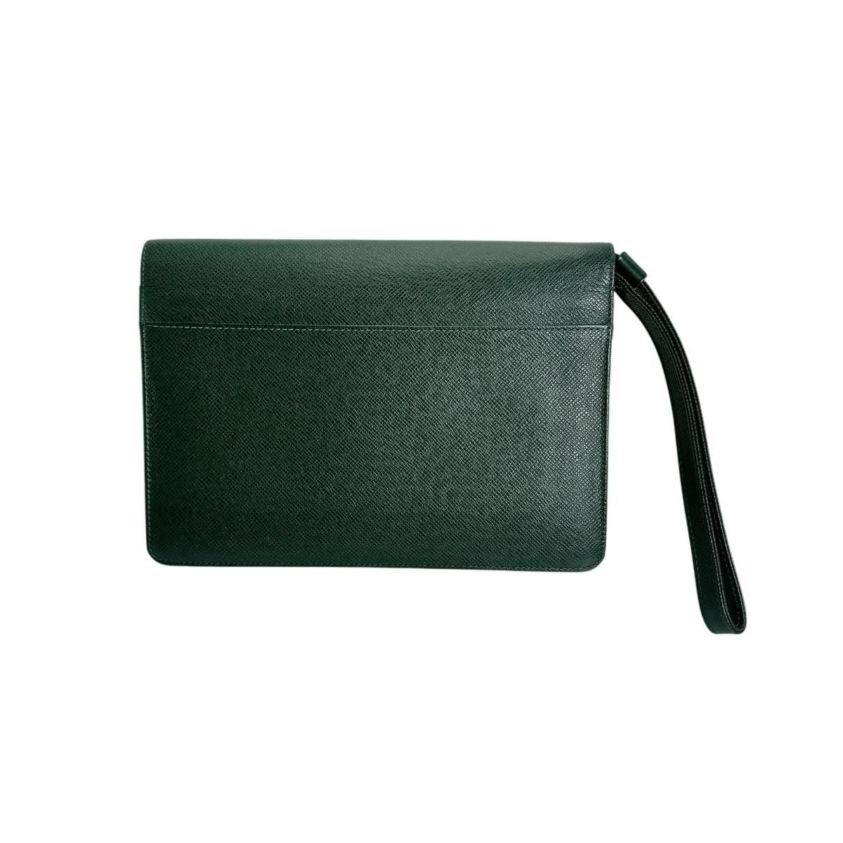Louis Vuitton Taiga Epi Sea Pochette Clado Second Bag Green — view 2