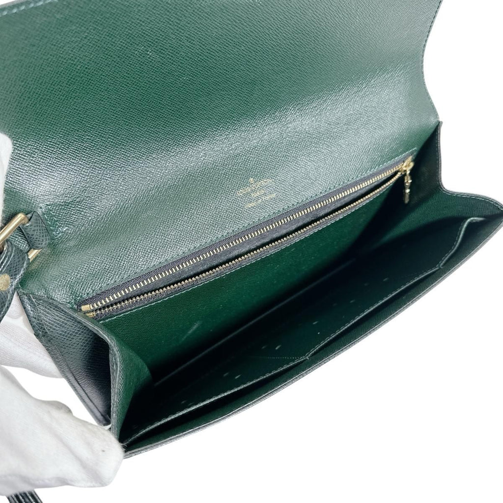 Louis Vuitton Taiga Epi Sea Pochette Clado Second Bag Green — view 9