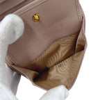 Prada Wallet Bifold Leather Pink Beige Mini — view 7