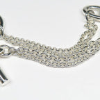 Hermes Bracelet Chaine D'ancre New Farandole ST Silver — view 8