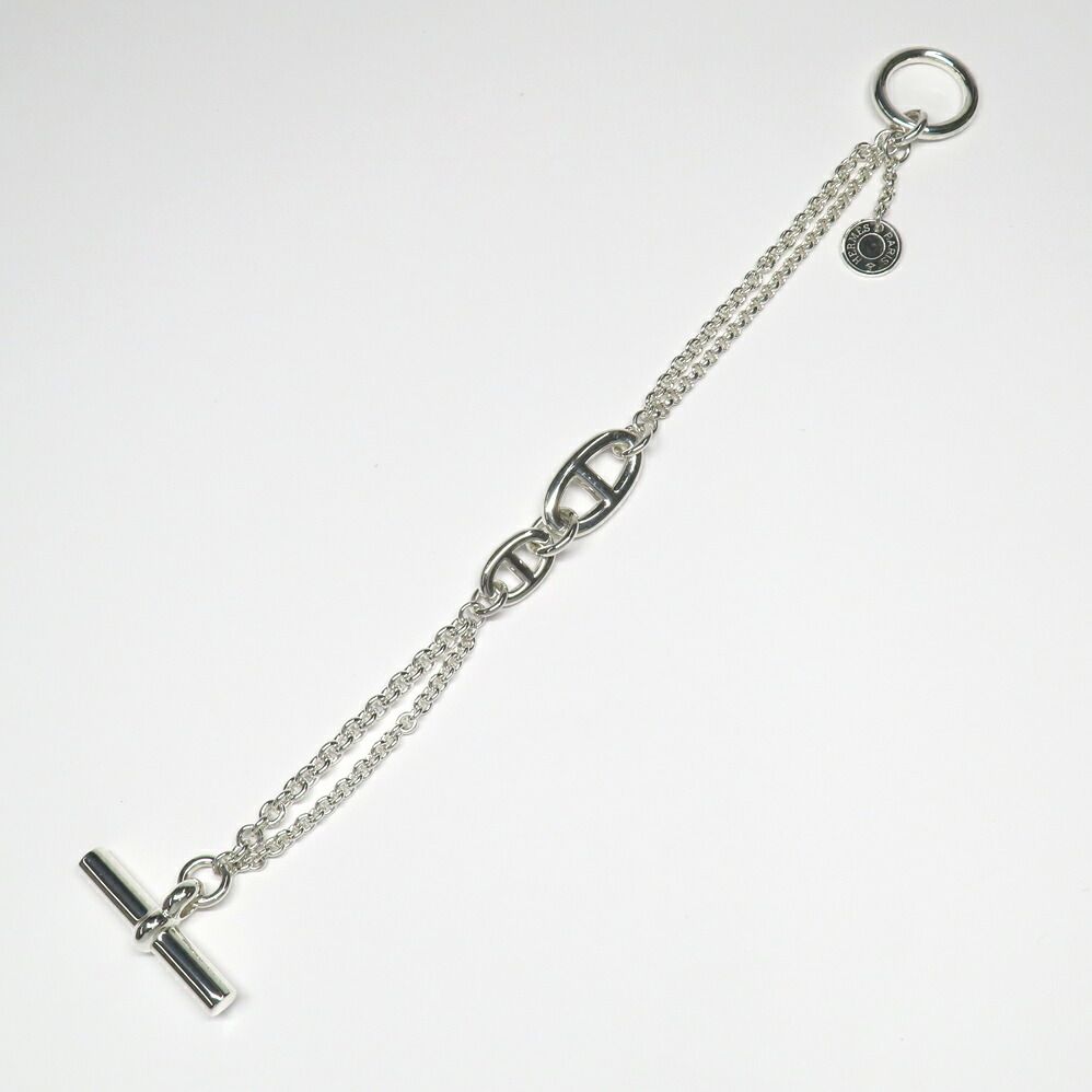 Hermes Bracelet Chaine D'ancre New Farandole ST Silver — view 6