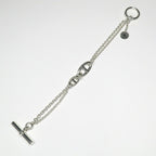 Hermes Bracelet Chaine D'ancre New Farandole ST Silver — view 6