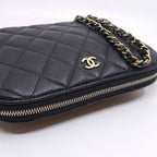 Chanel Timeless Classic Chain Clutch Quilted Shoulder Bag — view 3