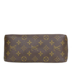 Louis Vuitton Shoulder Bag Looping MM Monogram Leather Brown — view 4