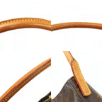 Louis Vuitton Shoulder Bag Looping MM Monogram Leather Brown — view 6