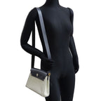 Hermes Shoulder Bag Gray — view 9