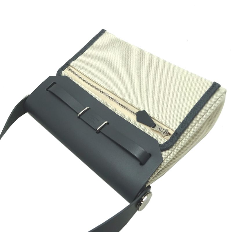 Hermes Shoulder Bag Gray — view 4