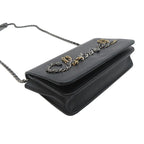 Chanel Shoulder Bag Black M — view 3