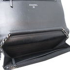 Chanel Shoulder Bag Black M — view 7