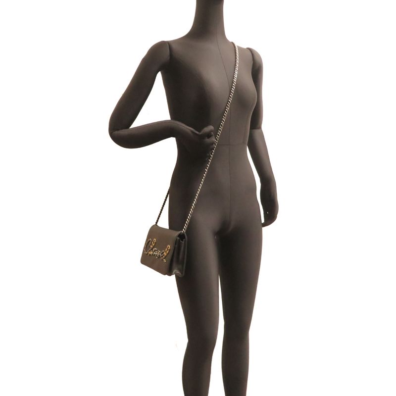 Chanel Shoulder Bag Black M — view 9
