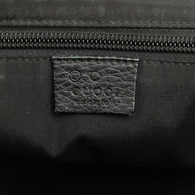 Gucci GG Nylon Crossbody Shoulder Bag Black — view 5