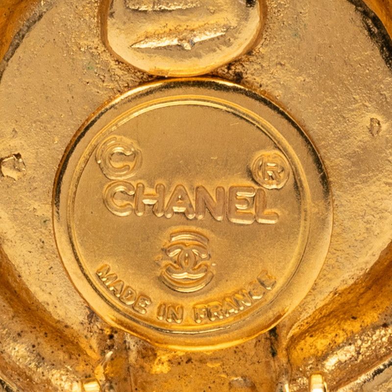 Chanel CC Logo Gold Plated — view 4