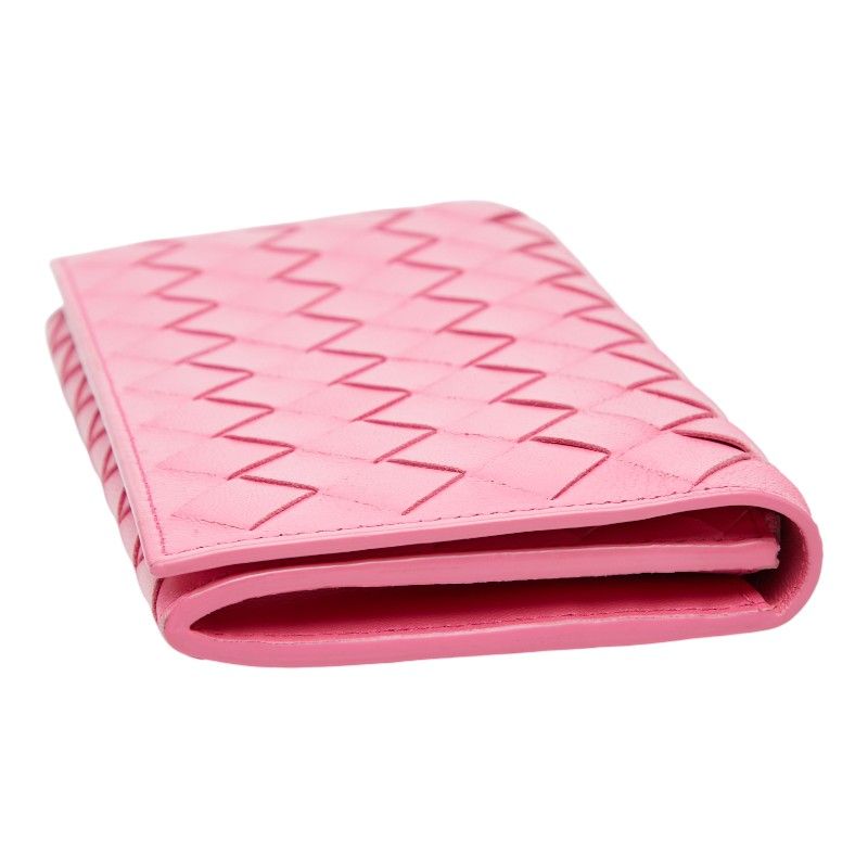 Bottega Veneta Intrecciato Pink Leather — view 5