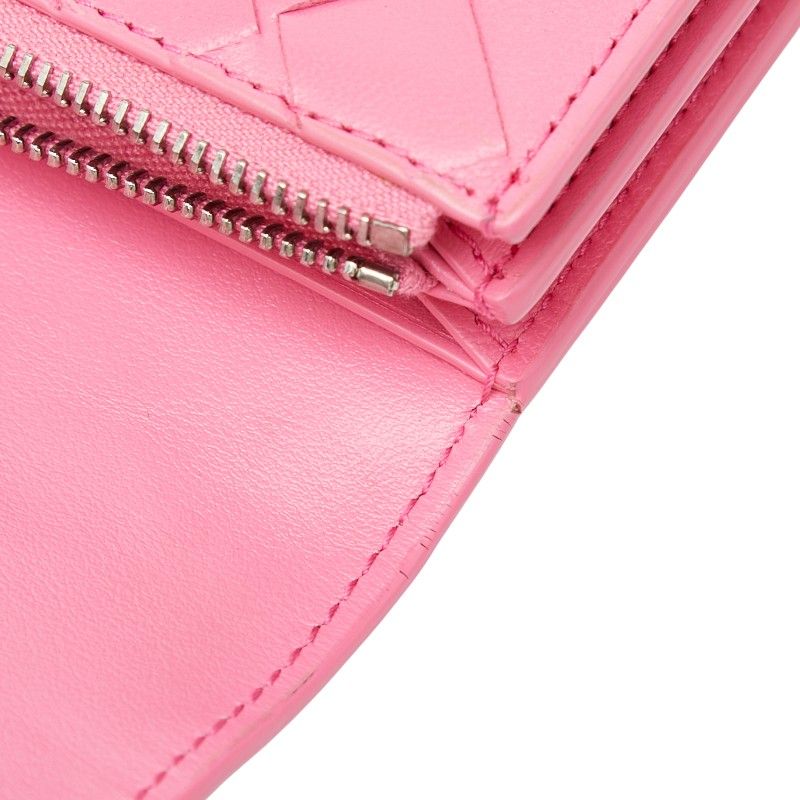 Bottega Veneta Intrecciato Pink Leather — view 6