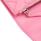 Bottega Veneta Intrecciato Pink Leather — view 7