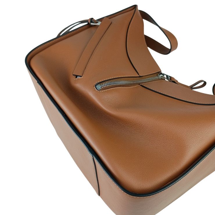 Loewe Handbag Hammock Small Tan Classic Calf 2-Way — view 6