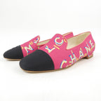 Chanel Flat Shoes Black 35 — view 3