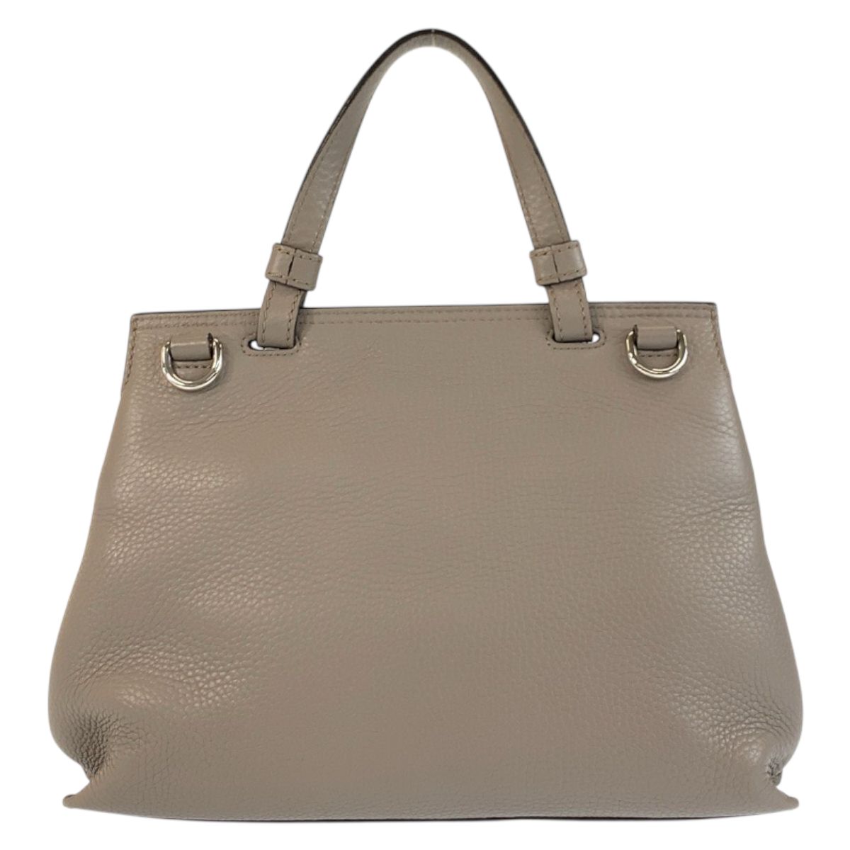 Gucci Bamboo Daily Gray Silver Leather Shoulder Bag — view 2