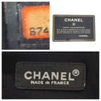 Chanel New Travel Line Toto MM Black Tote Shoulder Bag — view 4