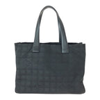 Chanel New Travel Line Toto MM Black Tote Shoulder Bag — view 2