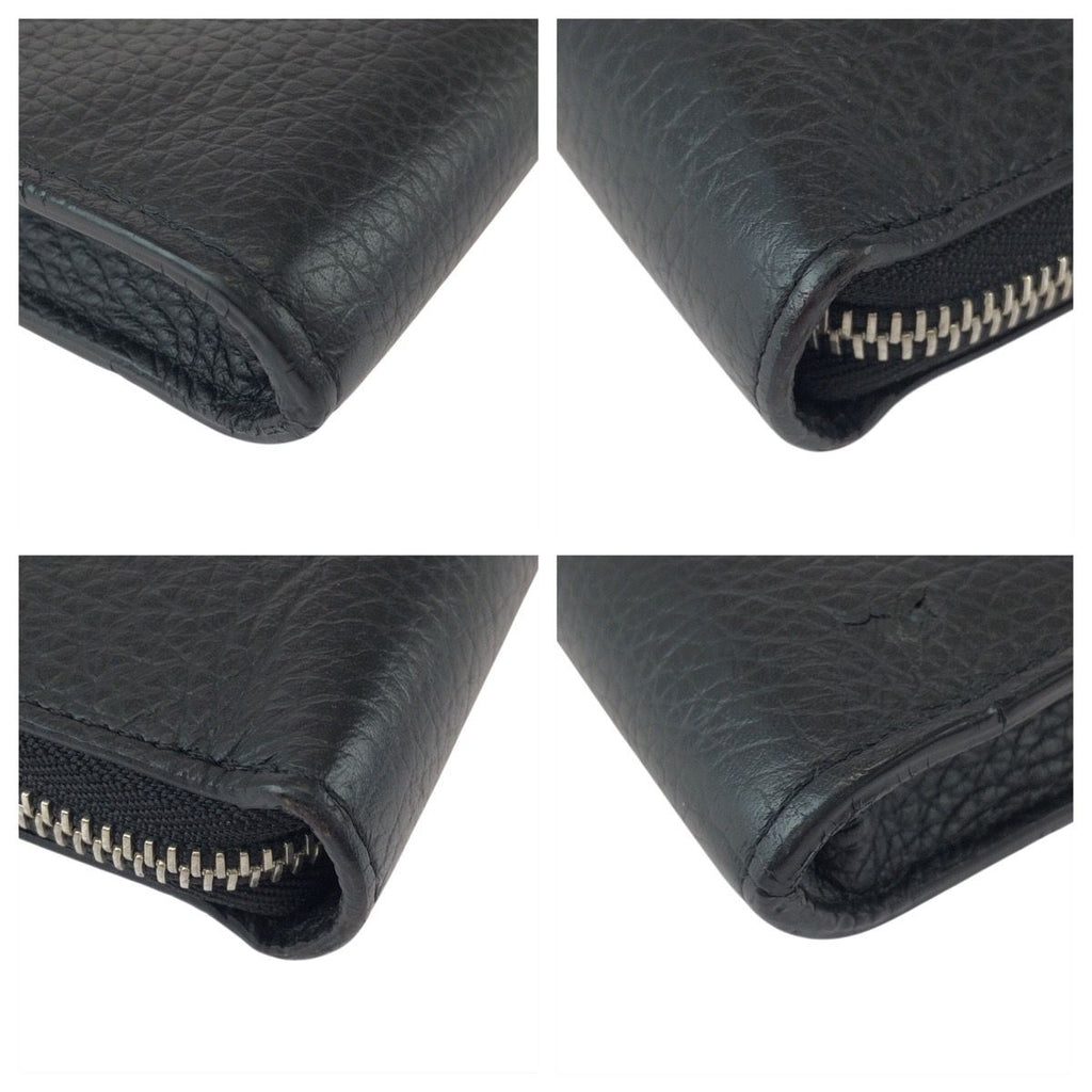 Louis Vuitton Taurillon Pochette Jour GM Black Noir Leather — view 3